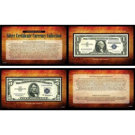 UPM GLOBAL UPM Global 13656 Silver Certificate Currency Collection 13656